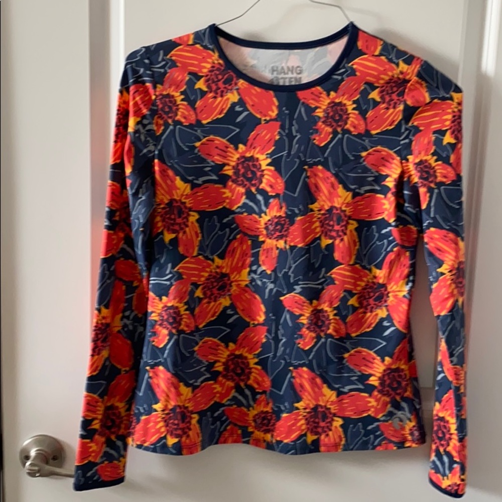 Hang Ten floral swim top